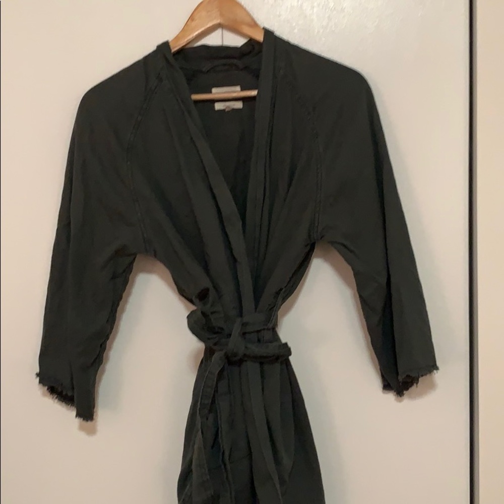 Wilfred Free | Fringe Wrap Coat